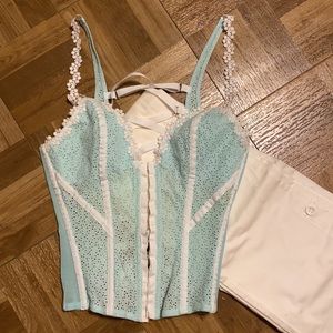 VALERY lace Corset Bustier